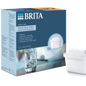 BRITA Ανταλλακτικά Φίλτρα Κανάτας Νερού 12τεμ. MAXTRA PRO PURE PERFORMANCE