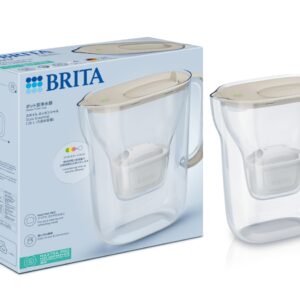 BRITA STYLE ESSENTIAL Cool LED 4W SAND 2,4Lt με φίλτρο MAXTRA PRO ALL-IN-1